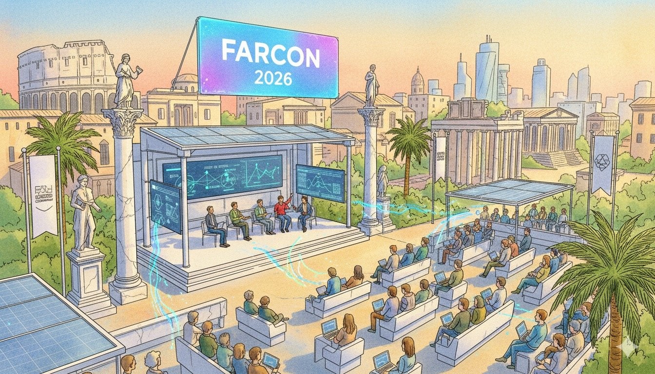 Farcon 2026 у Римі: глобальна зустріч спільноти Farcaster Фото - Farcon 2026 у Римі: глобальна зустріч спільноти Farcaster